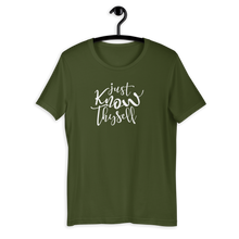 Load image into Gallery viewer, Know Thyself Short-Sleeve Unisex T-Shirt - Peace Age